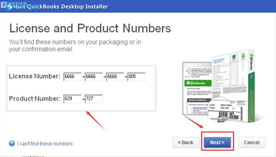 安装QuickBooks