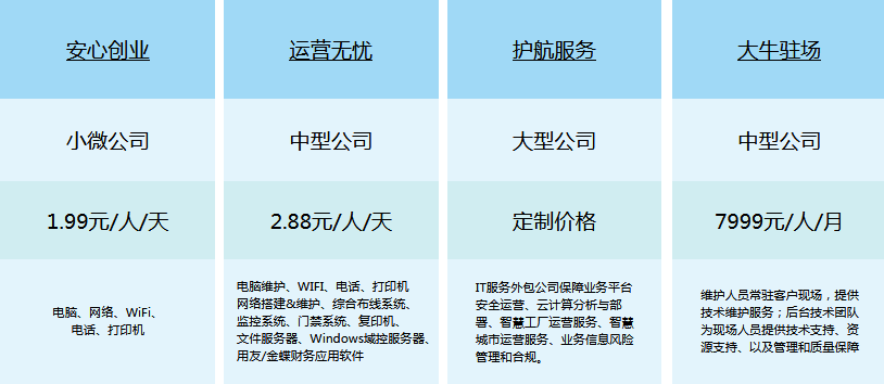 it运维报价
