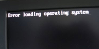 missing operating system