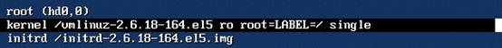 Linux忘记密码解决办法