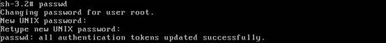 Linux忘记密码解决办法