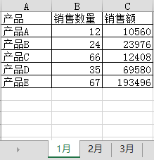 Excel多表汇总