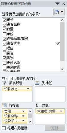 Excel透视表