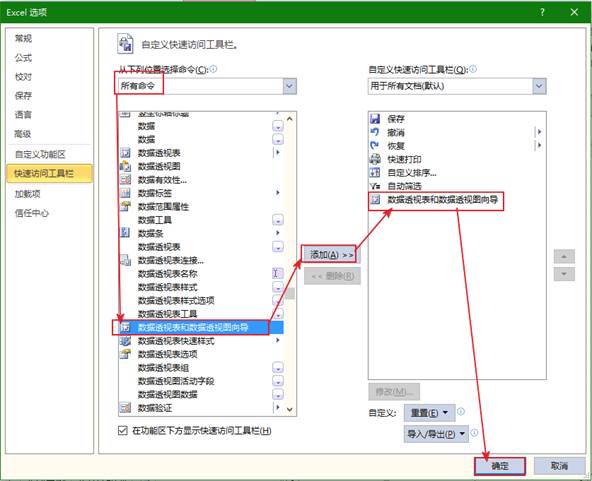 Excel透视表